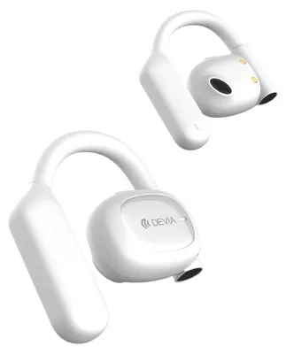 Obrázek produktu pro Devia Bezdrátová sluchátka přes uši s technologií Bluetooth 5.3 Bezdrátová stereofonní sluchátka 800 mAh bílá