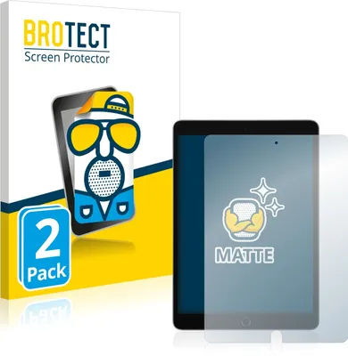 Produktbild von 2x BROTECT Schutzfolie für Apple iPad 10.2" 2021 (9. Gen.) Displayschutz Displayschutzfolie Folie Matt Entspiegelungsfolie