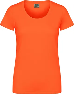 Image de EXCD by Promodoro 3075 | T-shirt femme, jersey simple - Couleur : Flamme - Taille : 3XL