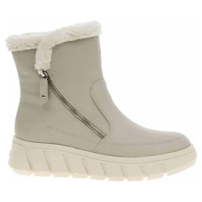 Produktbild von Rieker Damen Stiefeletten Y3581-60 Farbe: Beige Größe: 38