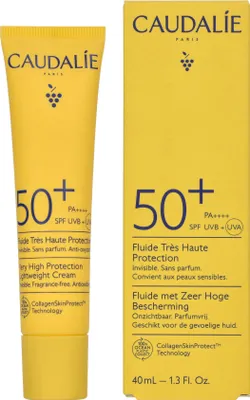 Produktbild von Caudalie Vinosun Protect Very High Protection Face Fluid