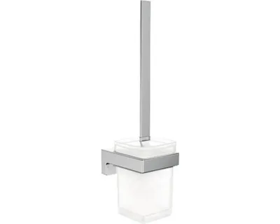 Produktbild von emco cue Bürstengarnitur, chrom, mit Kristallglas, Wandmodell, 321500100