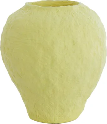 Produktbild von Light & Living - Vase Pantoja - Mattgelb - Ø45cm