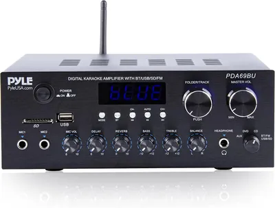 Obrázok produktu pre Pyle Hifi zosilňovač, zosilňovač Hifi Stereo, Mini zosilňovač, Bluetooth zosilňovač, zosilňovač, 300W prijímač Hifi, stereo zosilňovač, Bluetooth zosilňovač