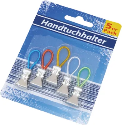Produktbild von 10 x Handtuchaufhänger Clips Handtuch Handtuchhalter Halter Aufhänger