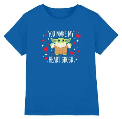 Produktbild von Star Wars - "You Make My Heart" T-Shirt für Kinder TV34861 (140-146) (Königsblau)