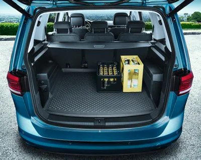 Produktbild von Original VW Touran Gepäckraumeinlage Kofferraumeinlage für 5-Sitzer und 7-Sitzer