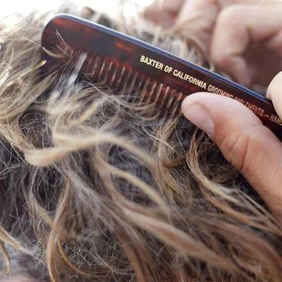 Produktbild von Kleine Haarkamm, tragbar, Bartkamm