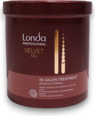 Obrázok produktu pre Londa Professional, Velvet Oil, Argan Oil & Vitamin E, Hair Cream Treatment, For Repairing, 750 ml