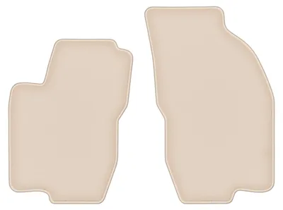 Produktbild von DURBAN Beige Velours-Fußmatten vorne für Alfa Romeo 156 Limousine, Kombi (2000-2006)