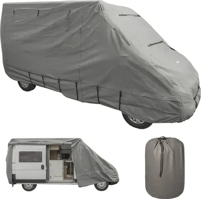 Produktbild von Wohnwagenabdeckung Wohnwagen Schutzhülle 655 x 210 x 227 cm Plane Schutzfolie