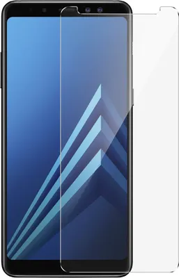 Produktbild von Avizar, Displayschutzfolie aus gehärtetem Glas (9H Härtegrad) für Samsung Galaxy A8, Transparent
