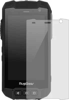 Image de 2x RugGear RG530 Premium film blindé 7H film de protection antibactérien anti-choc