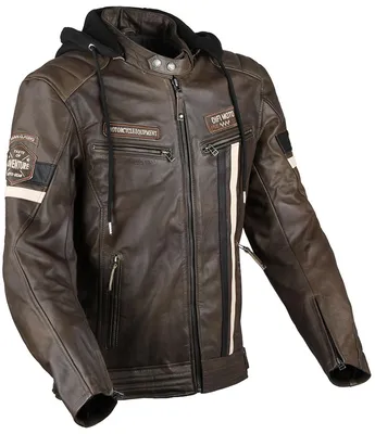 Image de Veste en cuir DIFI DETROIT 3