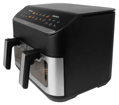 Obrázok produktu pre Gastroback Duo Family, Teplovzdušná fritéza, 9 L, 80 °C, 200 °C, 8 osôb, Dvojitý
