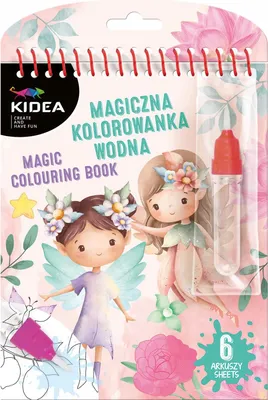 Zdjęcie produktu dla Magiczna Kolorowanka Wodna Magic Kidea