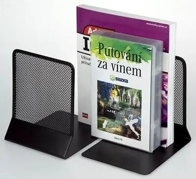 Obrázek produktu pro Drátěné podpěrky knih, černé