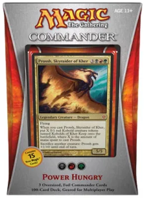Immagine prodotto di Magic: The Gathering Commander 2013: Power Hungry Deck