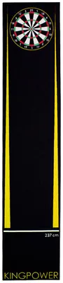 Immagine prodotto di Kingpower Dart Freccetta Tappeto Freccetta Tappetino Torneo Giallo 290x60cm