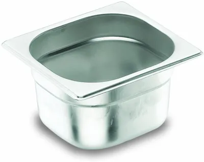 Image de LACOR 66665Z Bac GN 1/6 176 x 162 x 65 mm INOX
