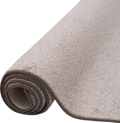 Produktbild von Hochflor Langflor Teppich Läufer Cottage Einfarbig, Größe:80x400 cm, Farbe:Taupe