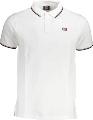 Produktbild von Norway Herren-T-Shirt mit Kragen Oluwafunmilola weiß M