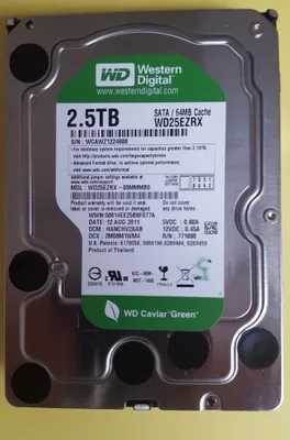 Produktbild von Western Digital WD25EZRX 2.5TB SATA 3,5"