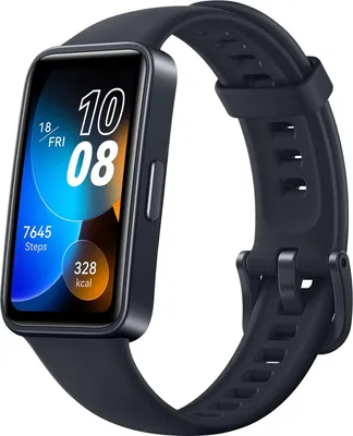 Produktbild von Huawei Band 8 Smartwatch, Ultra Slim, 2-Wochen Batterie, Schlafverfolgung, Gesundheits- und Fitness-Tracker, Android/iOS, Mitternachtsschwarz