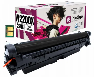 Produktbild von Inkdigo Toner W2200X für HP Color LaserJet Pro 4202, 4202dn, 4202dw, 4202dwe – Schwarz, 7500 Seiten,, KI-generiertes Bild