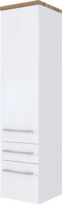 Produktbild von Held Möbel Midischrank Davos 30 cm weiß/matt weiß