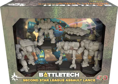 Zdjęcie produktu dla BattleTech Second Star League Assault Lance - Miniaturen-Spiel -Zubehör - ENG Edition