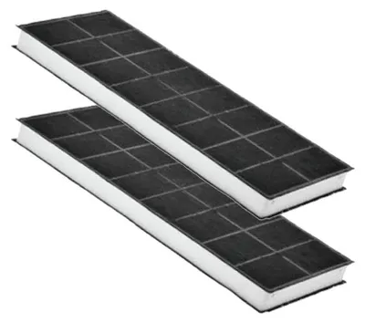 Two charcoal filters shown against a white background.