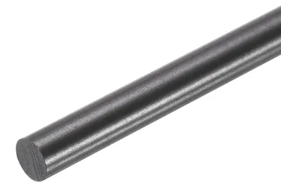 Grafitstab 300x6 mm, 5 Stück, schwarz, für Schmelzguss und Elektroden