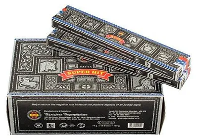 Räucherstäbchen Nag Champa Super Hit 180 g, 12er-Pack