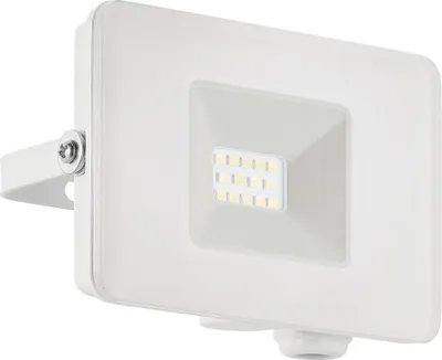 Produktbild von EGLO LED Außen-Strahler Faedo 3, 1 flammige Außenleuchte inkl. Bewegungsmelder, Sensor-Wandstrahler aus Alu, Farbe: Schwarz, Glas: klar, 20 Watt, IP44