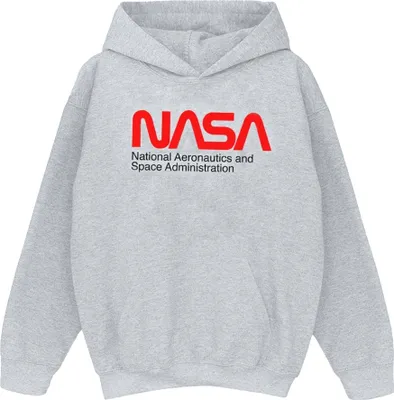 Produktbild von NASA - "Aeronautics And Space" Kapuzenpullover für Jungen BI13636 (128) (Grau)