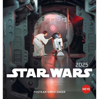 Produktbild von Star Wars Postkartenkalender 2025