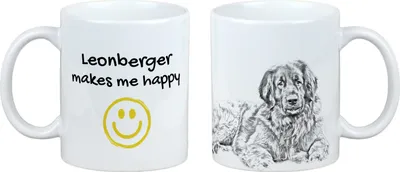 Immagine prodotto di Leonberger - Tazza con cane, tazza allegra per gli amanti dei cani, regalo personalizzato del marchio Art-Dog