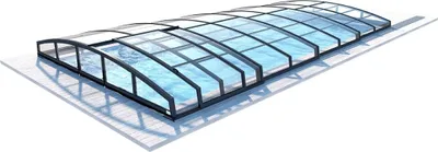 Immagine prodotto di Coperture per piscine Horizon - 4,64x2,52 m - policarbonato a camera cava da 8 mm - per piscina BAS7304