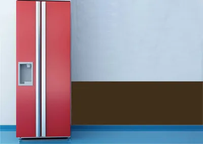 Produktbild von Klebefolie Wandschutzfolie matt - Meterware -  in 4 Größen, 100 cm Folienhöhe braun