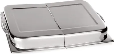 Produktbild von 3x GN Scharnierdeckel 1/1, Chromnickelstahl silber