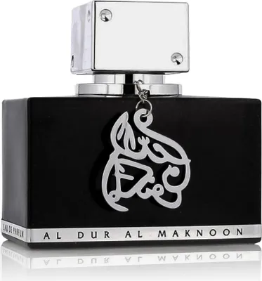 Obrázek produktu pro Lattafa Al Dur Al Maknoon, Unisex, 100 ml, Tekutý parfém, Pineapple, Bergamot and Apple, Birch, Patchouli and Jasmine, Leather, Musk, Oakmoss and Amber