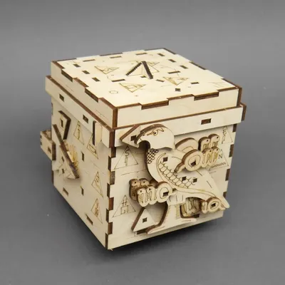 Produktbild von PHARAOHS SECRET - hochwertige 3D Puzzle Box