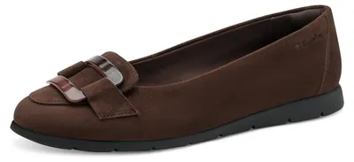 Obrázek produktu pro Tamaris, dámské balerínky, kůže, hnědé, velikost 37 EU