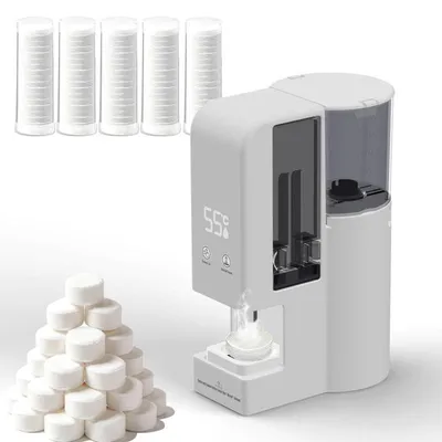 Produktbild von 220W Heißhandtuchwärmer – 55°C konstant, 500 ml Tank, 20 Handtücher – Für Spa, Salon & Zuhause, inkl. 100er Pack komprimierte Tücher