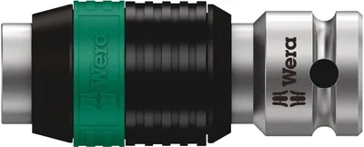 Produktbild von Wera 8784 A1, Buchse, 1/4", Imperial, 1 Kopf/Köpfe, 1/4", Chrom-Vanadium-Stahl, Kunststoff