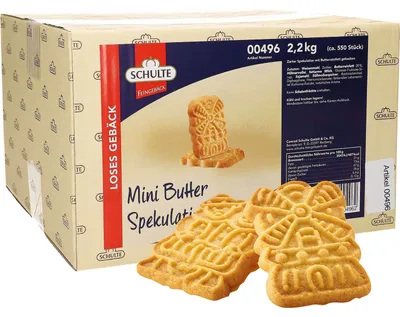 Produktbild von Schulte Mini Butter Spekulatius 2,2kg