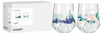 Produktbild von Ritzenhoff Online Wanderlust GinTumbler 2erSet 003 004OliveiF25, 8094002, Shop Exclusive