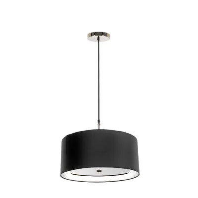 Produktbild von Hängeleuchte, Deckenleuchte, Metall, Schwarz, D 46 cm
