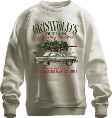 Obrázok produktu pre Griswold's Tree Farm Christmas Vianočný sveter Clark Griswold uni mikina, príroda, M